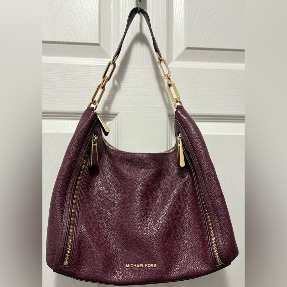 Michael Kors Matilda Purse Plum Purple Handbag